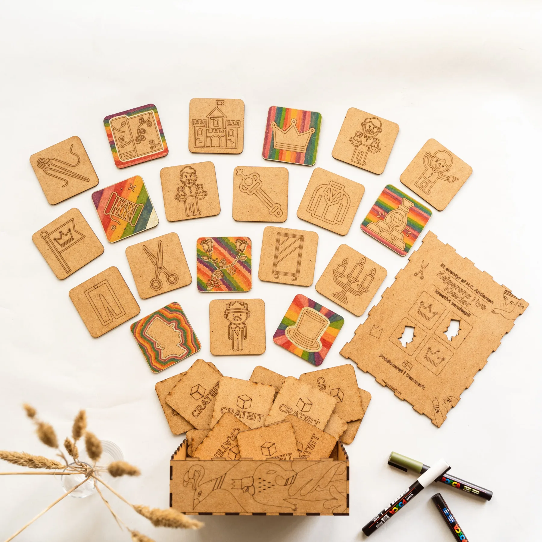 vendespil-hc-andersen-træ-eventyr-undervisningsmidler-dansk-skoleabc