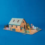 Bondegård Trælegetøj Bondehuset CrateIt