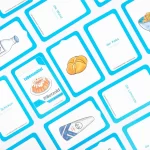 Tysk Kortspil Lebensmittel - Lær om tyske fødevarer og mad - ordforråd