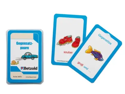 Kortspil med tyske modsætninger.