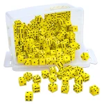 200 Skumterninger til undervisning i kasse