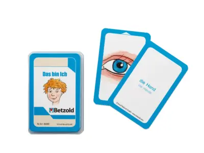 Tysk Kortspil om Kroppen Das bin ich