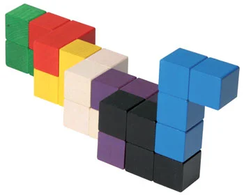 Soma Terning Farvet - Til undervisning i Matematik - Produktbillede 4