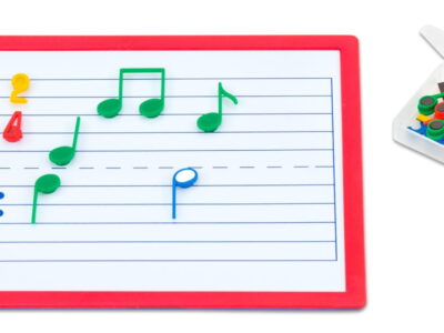 Musik Magnetisk ark med noder