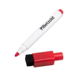 Whiteboard-Penne Sæt med Slettefilt og Magnet, 4 stk i 4 Farver