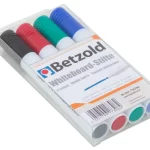 Sæt med 4 whiteboard marker