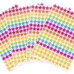 Belønningsklistermærker med Stjerner