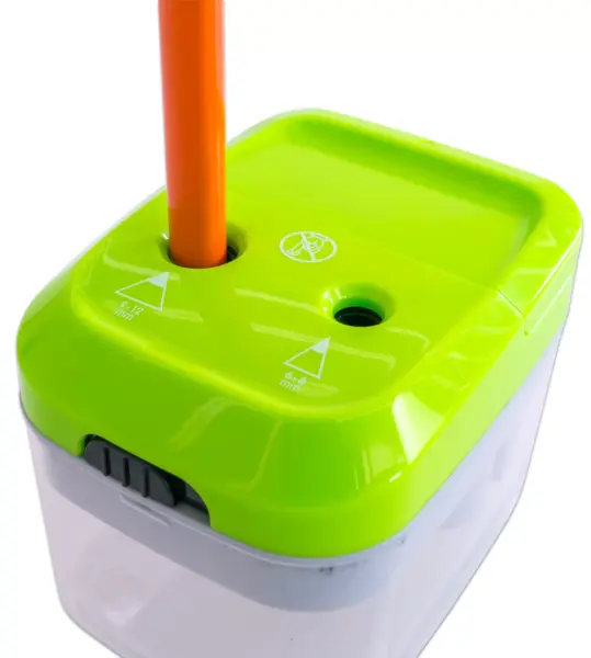 Elektrisk dobbelt blyantspidser