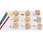 Matematiske Brøkdel Stempler