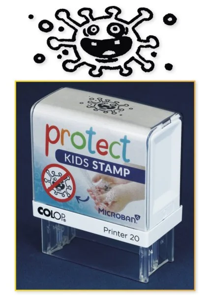 Håndvask Stempel - Sjov Hygiejnelæring for Børn