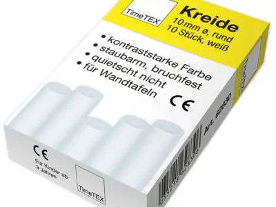 hvidt kridt - 10 pack