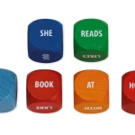 "Rollende Cubes" Engelsk Terningsæt