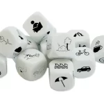 Fortællingsterninger "Fantasi", 12 stk., 20 mm i Boks