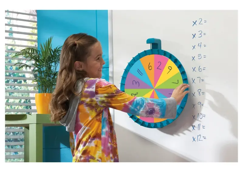 Magnetisk Lykkehjul "Undervisningshjulet"