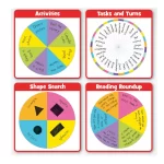 Magnetisk Lykkehjul "Undervisningshjulet"