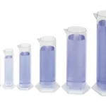 Målecylinder-sæt 10 - 1.000 ml, 7 dele