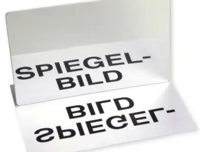 Geometri Spejlsæt- 15 x 10 cm, - 10 stk.