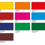 Kreativt Vinduesfolie Sæt i 10 Farver