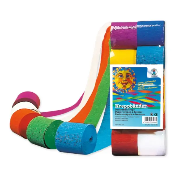 crepbånd i alle farver