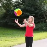 Farverige Skumterninger