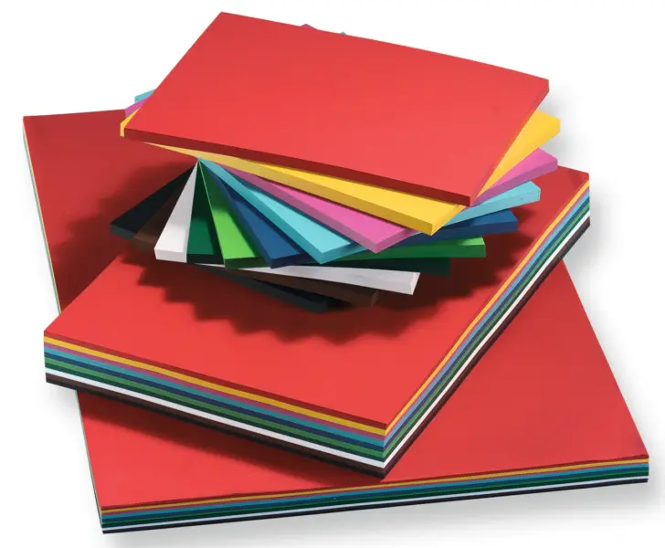 Farvet Karton A2 125ark