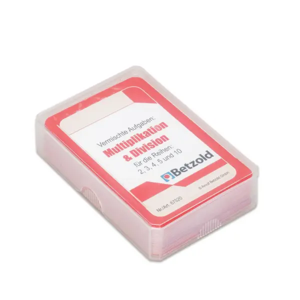 Kortspil til Matematik Multiplikation og Division