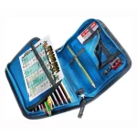 Penalhus i skoletaskesæt til dreng Deuter med fodboldmotiv