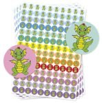 Belønningsklistermærker - Drage