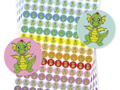 Belønningsklistermærker - Drage