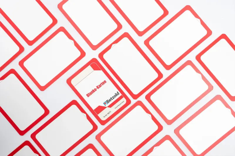 kortspil - blanke kort til alsidig læring