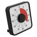 SkoleTimer Rød - 19 x 19 cm