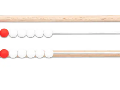 Stående Kugleramme ZR 20 i Rød og Hvid