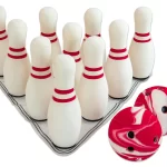 Soft-bowling sæt med 2 kugler