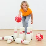 Soft-bowling sæt med 2 kugler