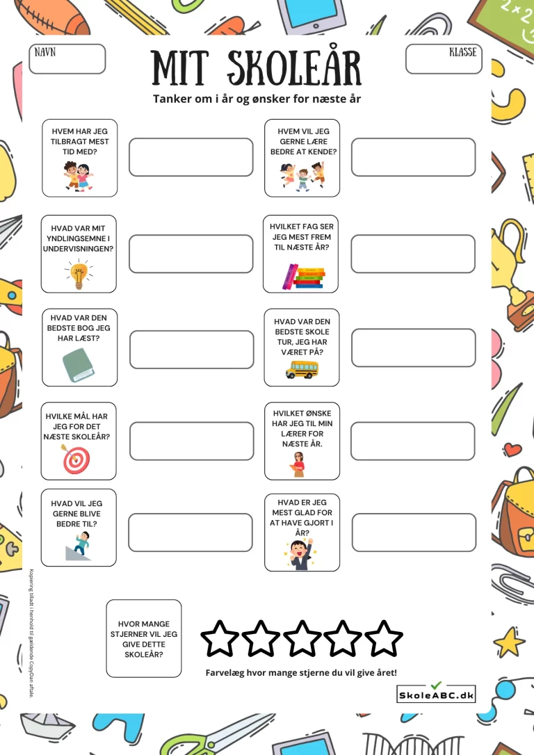 Tanker om skoleåret