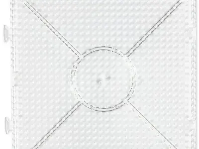 Perleplade "Kombi-Kvadrat", 15 x 15 cm