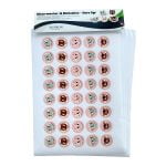 Klistermærker til Motivation med søde dyremotiver - store klistermærker- 240 stk. pr. sæt