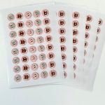 Klistermærker til Motivation med søde dyremotiver - store klistermærker- 240 stk. pr. sæt