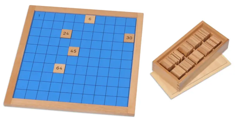 Hundredbrættet - Lær talrækken op til 100