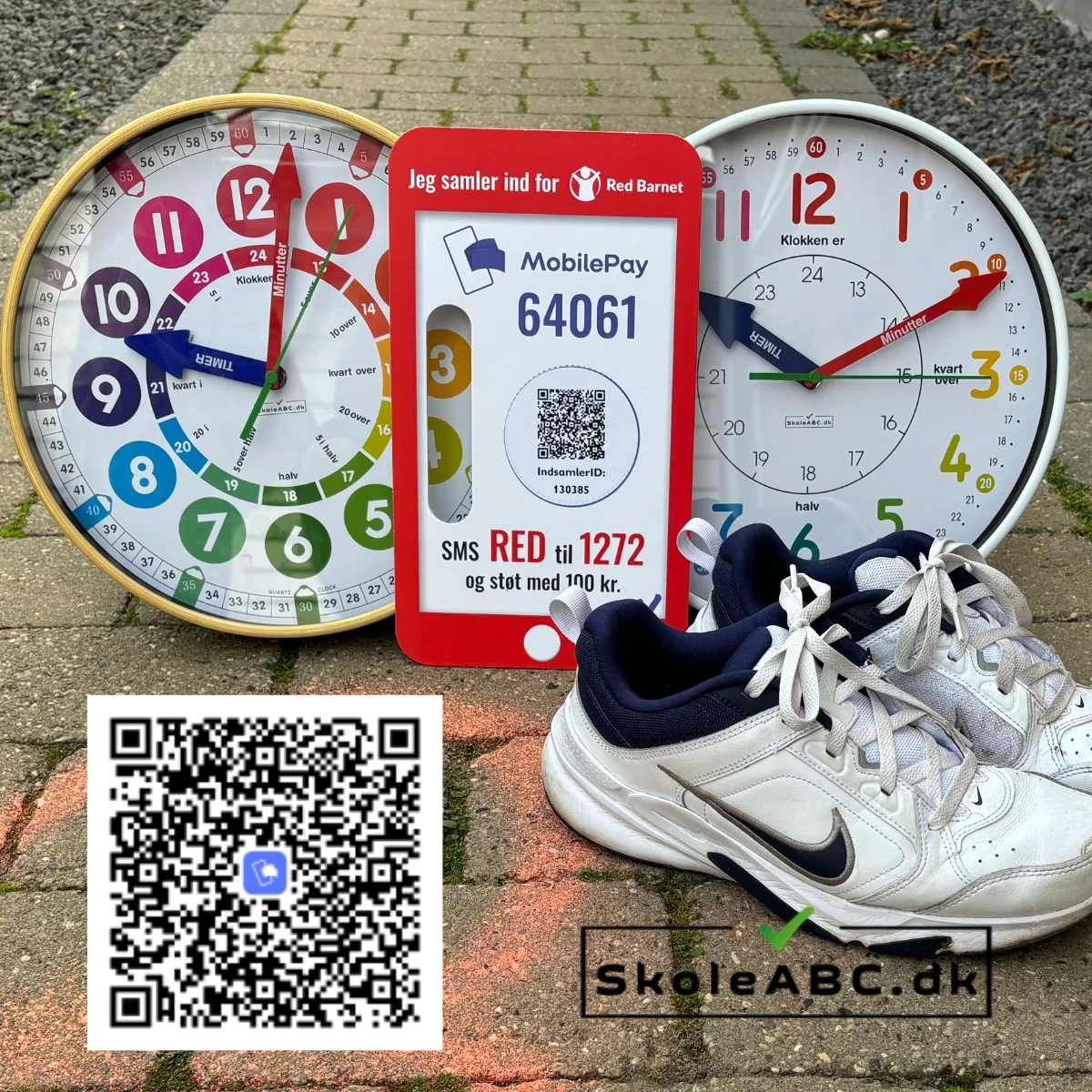 Vi støtter Red Barnet!