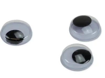 Rulleøjne rund - Sæt med 300 stk