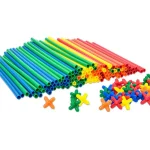 Byggesæt - 400 dele til kreativ leg og konstruktion