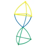 Byggesæt - 400 dele til kreativ leg og konstruktion