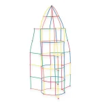 Byggesæt - 400 dele til kreativ leg og konstruktion