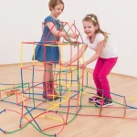 Byggesæt - 400 dele til kreativ leg og konstruktion