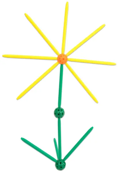Geometrisæt til sjove og lærerige konstruktioner