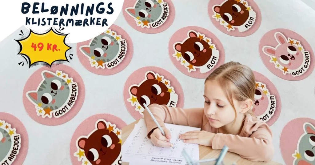 klistermærker til børn