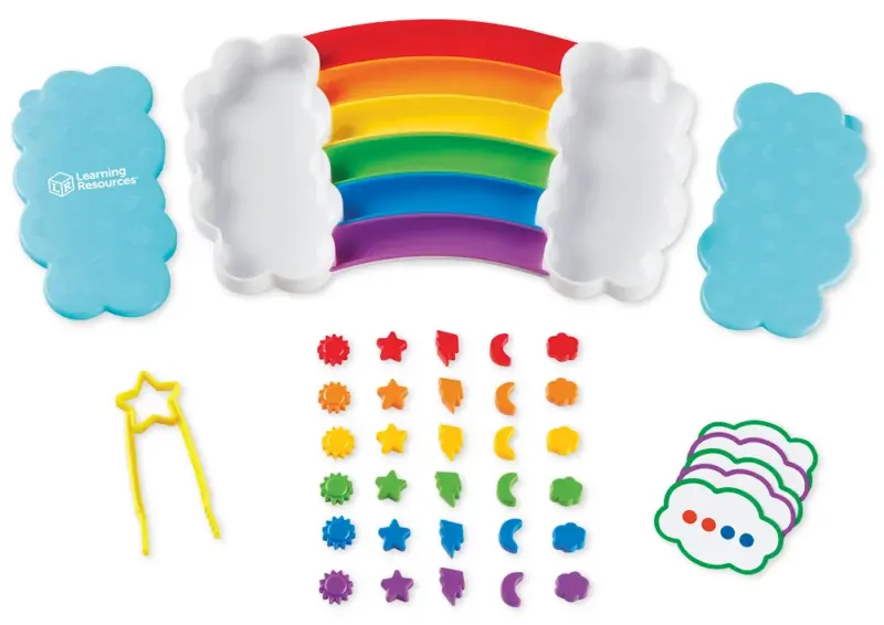 Sorteringsspil "Regnbue"