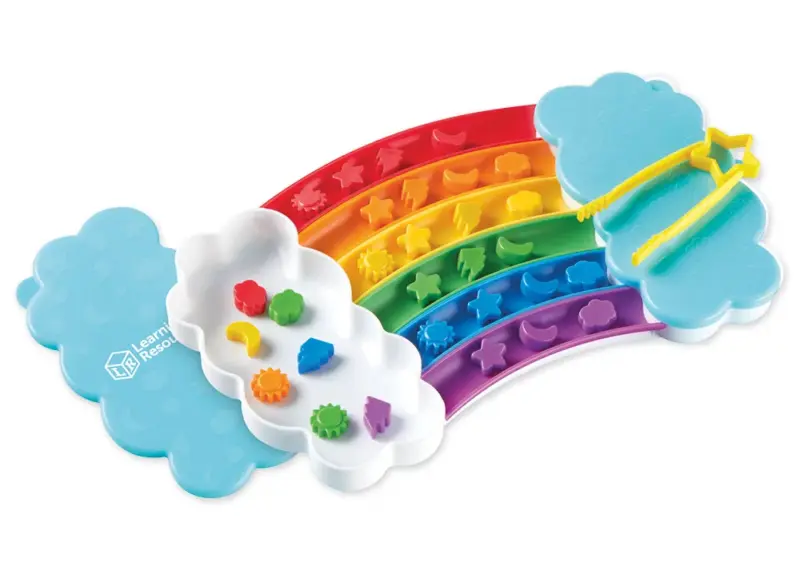 Sorteringsspil "Regnbue"