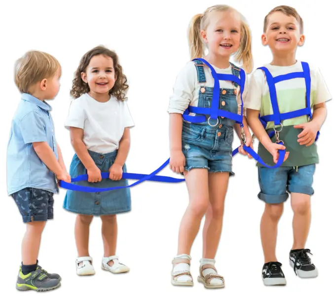 Hestetøjler til 4 børn